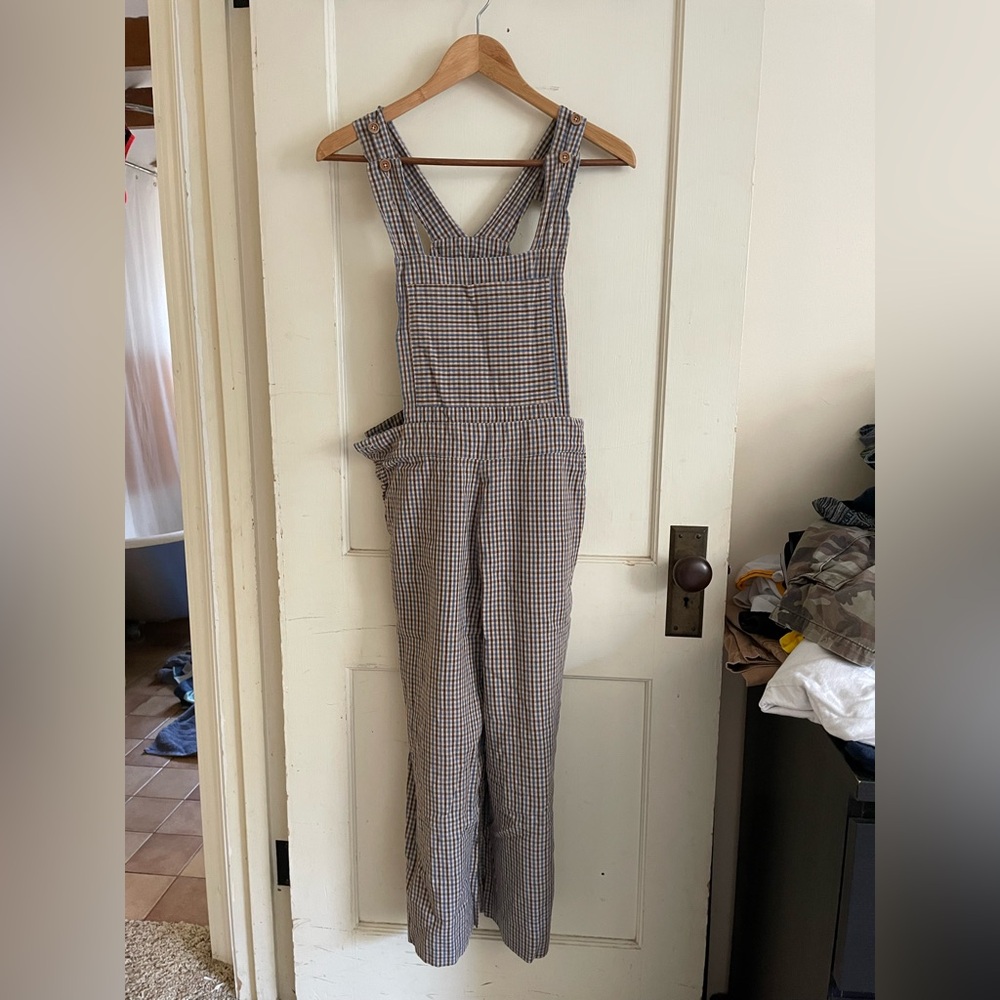 Liz Alig Checkered Women's overalls